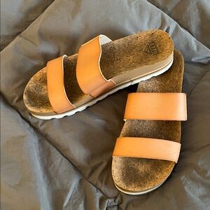 Reef Tan  Slide Sandals